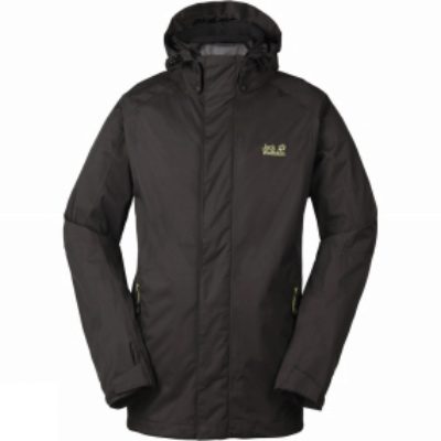 Jack Wolfskin Womens Toscoso Jacket Black/Opal Green Jack Wolfskin Womens Toscoso Jacket Black/Opal Green